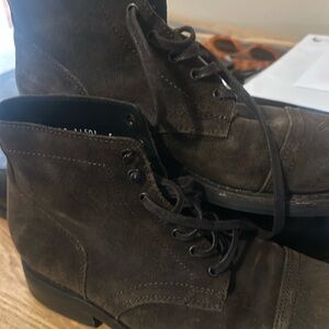 Almost brand new Thursday boot captain olive suede